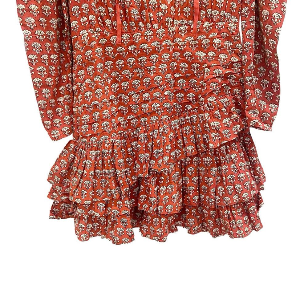 Anna Cate Honey on Miami Isabella Dress Red/Geko Women’s Size Small - Picture 8 of 12